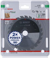Ketassaeleht puidule Bosch Standard hind ja info | Lihvmasinad | hansapost.ee