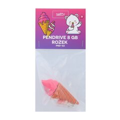 Setty Pendrive 8GB IceCream PND-02 hind ja info | TelforceOne Arvutid ja IT- tehnika | hansapost.ee