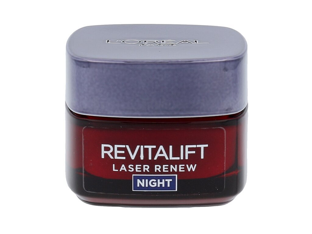 Öökreem Revitalift Laser Renew Night Skin Cream цена и информация | Näokreemid | hansapost.ee