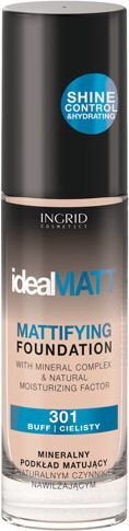 Ideal Matt Mattifying Foundation mineraalne matistav jumestuskreem 300 Ivory 30ml цена и информация | Jumestuskreemid ja puudrid | hansapost.ee