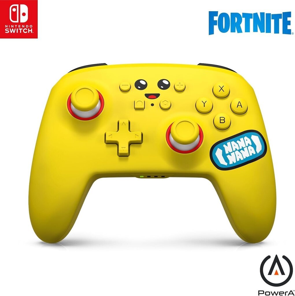 PowerA Enhanced Wireless Controller - Peely Fortnite (Nintendo Swich) hind ja info | Mängupuldid | hansapost.ee