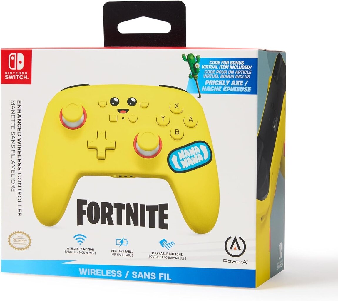 PowerA Enhanced Wireless Controller - Peely Fortnite (Nintendo Swich) hind ja info | Mängupuldid | hansapost.ee