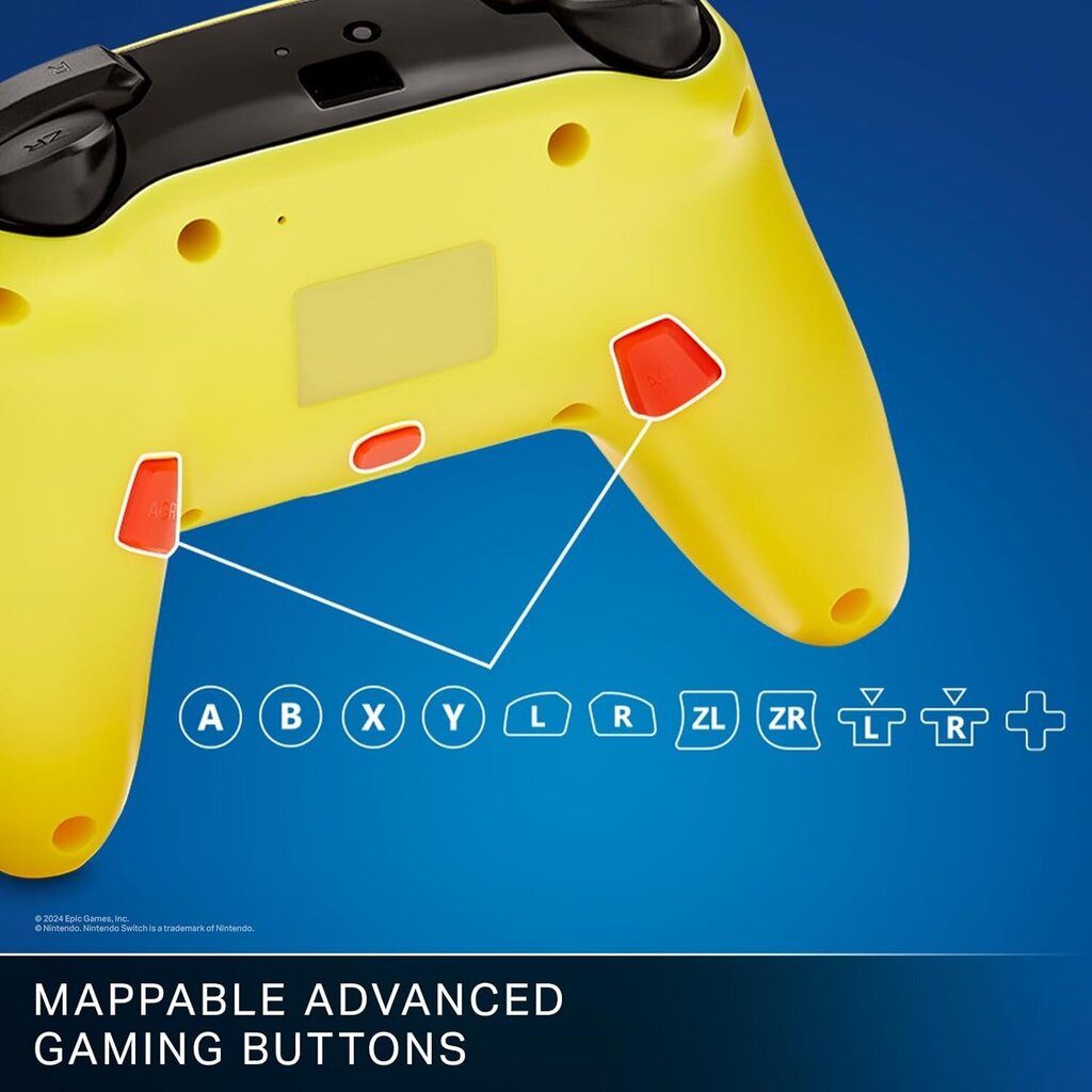 PowerA Enhanced Wireless Controller - Peely Fortnite (Nintendo Swich) hind ja info | Mängupuldid | hansapost.ee