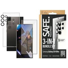 SAFE by PanzerGlass Sam S24 Ultra S928 Bundle 3in1 Hardcase + Screen Protector + Camera Lens BSAFE95674 hind ja info | Ekraani kaitseklaasid ja kaitsekiled | hansapost.ee