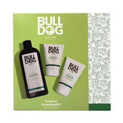 Набор косметики Bulldog Grooming для мужчин: гель для душа, 500 мл + крем для лица, 100 мл + умывалка для лица, 150 мл цена и информация | Масла, гели для душа | hansapost.ee