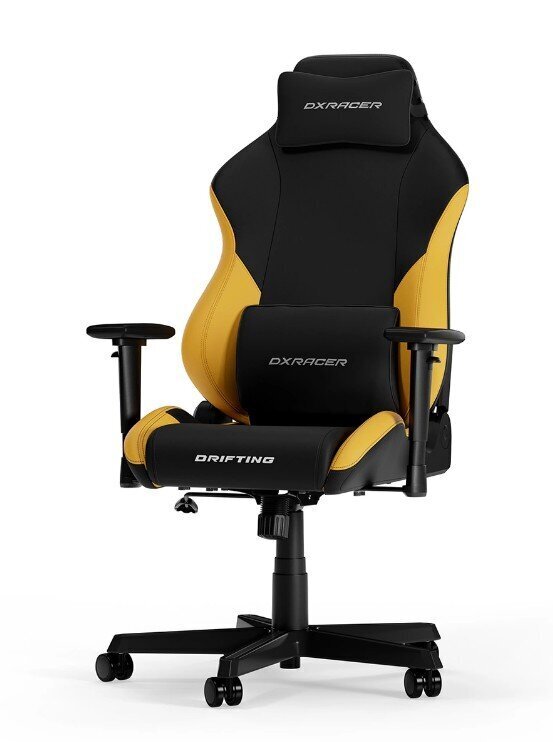 Mänguritool DXRacer Drifting L, must/kollane hind ja info | Kontoritoolid | hansapost.ee