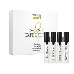 Lõhnaveekomplekt Steve's EDP meestele, 4x2 ml hind ja info | Parfüümid naistele | hansapost.ee