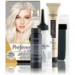Juuksetoonik L'Oréal Paris Intensive lightener Préférence Le Blonding, 02 Pearly Boost, 60 ml hind ja info | Juuksevärvid | hansapost.ee