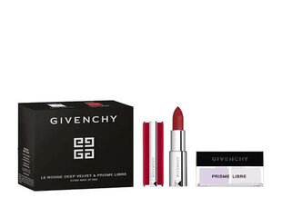 Kosmeetikakomplekt Givenchy Make-Up Set: pressitud puuder, 9,5 g + huulepulk, 3,4 g hind ja info | Huulekosmeetika | hansapost.ee