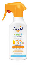 Защитный спрей-лосьон от солнца Astrid Sun для всей семьи SPF30, 270 мл цена и информация | Кремы от загара | hansapost.ee