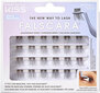 Kunstripsmed Kiss Lashes Falscara Shorty Wisps Multipack, 24 tk. hind ja info | Kunstripsmed, ripsmeliim ja ripsmekoolutajad | hansapost.ee