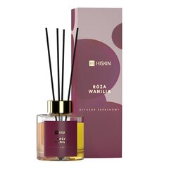 Домашний аромат с палочками Hiskin Rose and vanilla, 90 мл цена и информация | Ароматы для дома | hansapost.ee