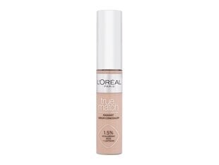 Консилер L'Oréal Paris True Match Radiant Serum Concealer, 1.5N, 11 мл цена и информация | Пудры, базы под макияж | hansapost.ee