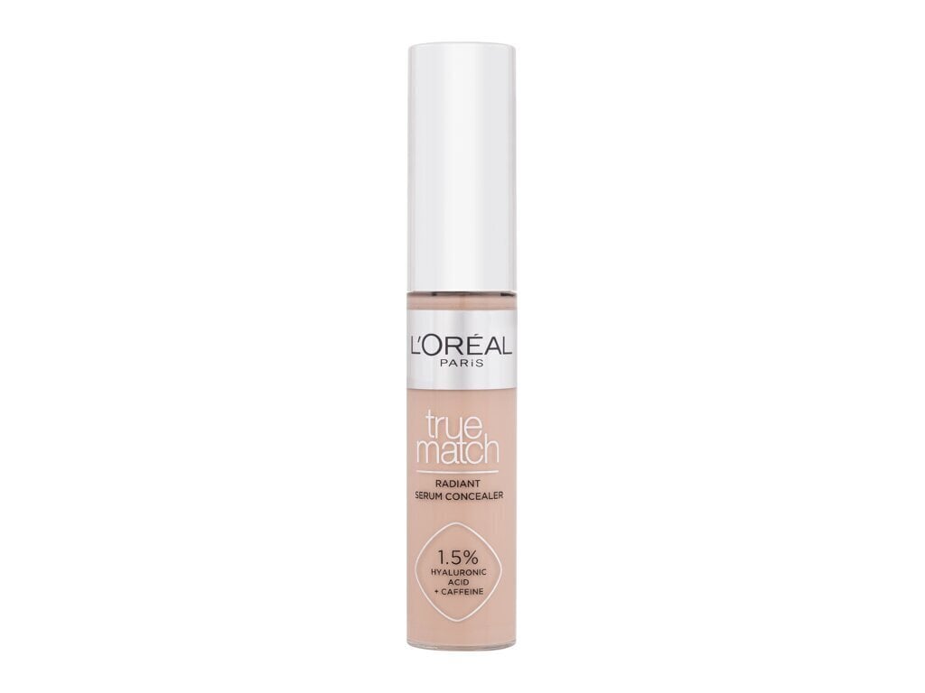 Peitekreem L'Oréal Paris True Match Radiant Serum Concealer, 1.5N, 11 ml hind ja info | Jumestuskreemid ja puudrid | hansapost.ee