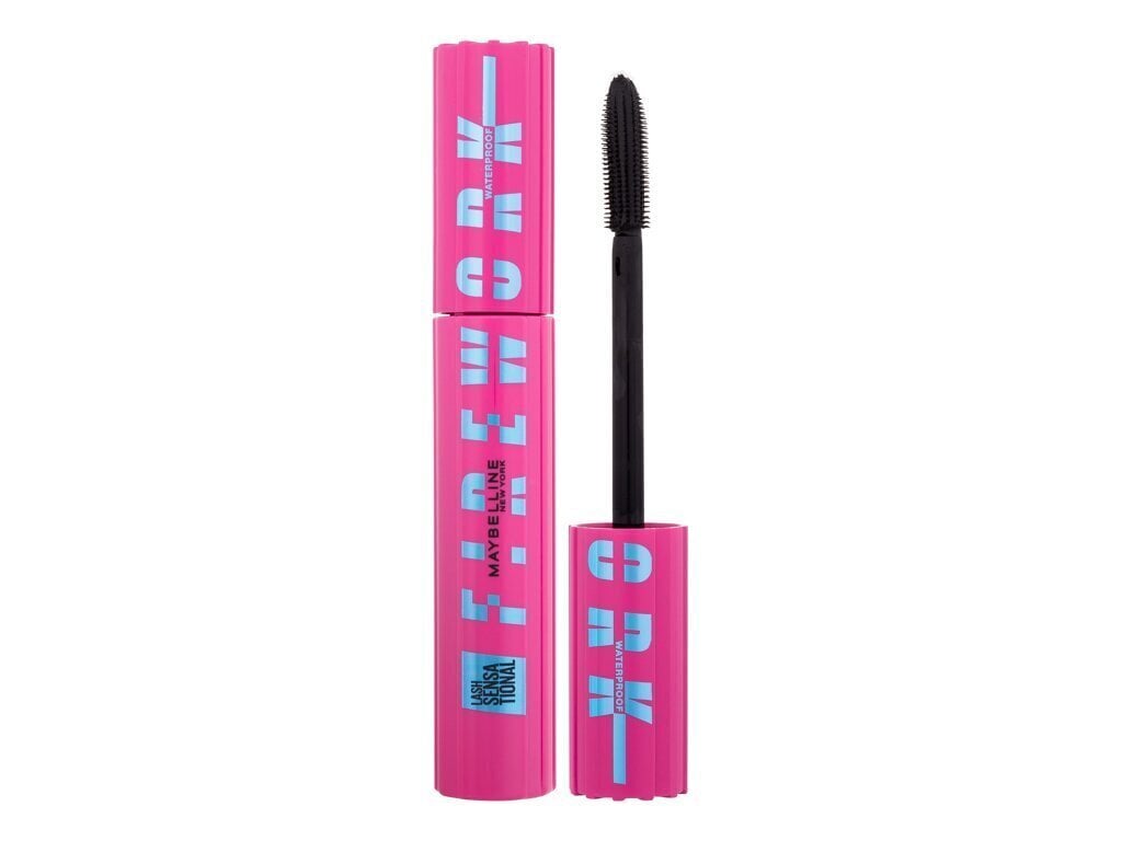 Ripsmetušš Maybelline Lash Sensational Firework Waterproof Mascara, 10 ml hind ja info | Lauvärvid, ripsmetušid ja silmapliiatsid | hansapost.ee