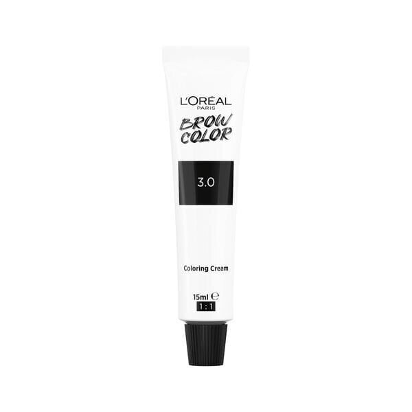 Kulmuvärv L'Oréal Paris Brow Color Semi-permanent, 3.0 Dark Brunette цена и информация | Lauvärvid, ripsmetušid ja silmapliiatsid | hansapost.ee