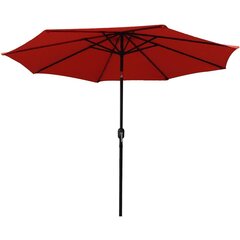 Зонт Saska Garden, красный цена и информация | Зонты, маркизы, стойки | hansapost.ee