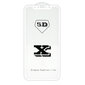 Kaitseklaas Full Glue 5D sobib iPhone X / Xs, valge hind ja info | Ekraani kaitseklaasid ja kaitsekiled | hansapost.ee