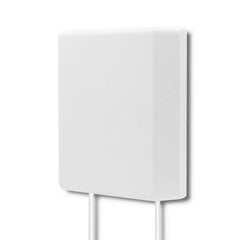Qoltec 57020 Антенна 4G LTE Мощная14dbi Уличная IP65 с кабелем 2 x 3 м RG58 Белый цена и информация | Адаптеры и USB-hub | hansapost.ee