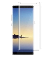 Tempered glass screen protector, Samsung Galaxy Note 8, 3D (clear) цена и информация | Защитные пленки для телефонов | hansapost.ee