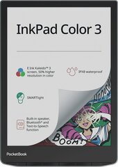 PocketBook InkPad Color 3 (PB743K3-1-WW-B) цена и информация | Электронные книги | hansapost.ee