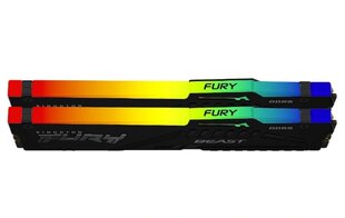 Kingston Fury Beast RGB (KF560C30BBEAK2-32) цена и информация | Объём памяти (RAM) | hansapost.ee