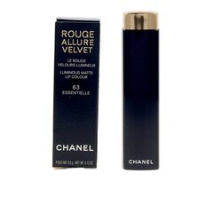 Matt huulepulk Chanel Rouge Allure Velvet, 63 Essentielle, 3,5 g hind ja info | Huulekosmeetika | hansapost.ee