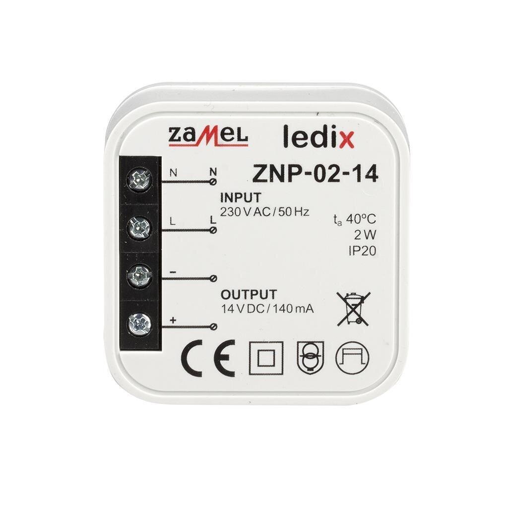 Toiteplokk Zamel DC - ZNP-02-14 hind ja info | Toiteallikad ja toiteplokid | hansapost.ee