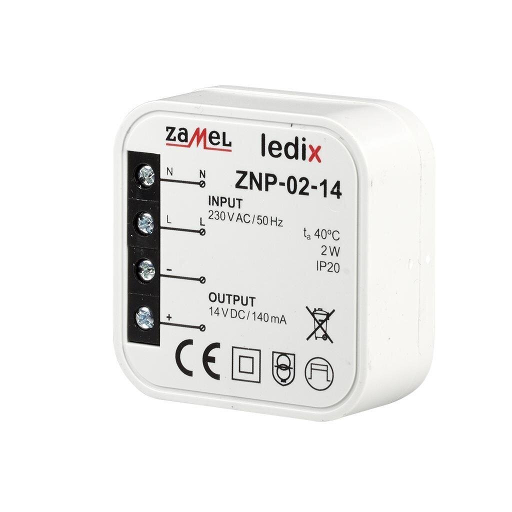 Toiteplokk Zamel DC - ZNP-02-14 hind ja info | Toiteallikad ja toiteplokid | hansapost.ee