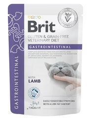 Brit GF Veterinary Diets Gastrointestinal с ягнятиной, 85 гр. цена и информация | Консервы для кошек | hansapost.ee