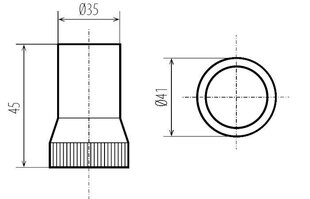 Keraamiline pistikupesa E27 LH-E27 hind ja info | Pistikupesad ja lülitid | hansapost.ee