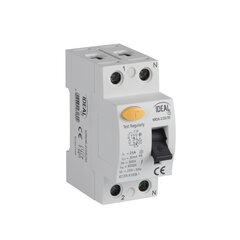 Устройство остаточного тока KRD6 2P 25A AC 30mA Ideal цена и информация | Выключатели, розетки | hansapost.ee