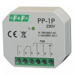 PP-1P электромагнитное реле 230В цена и информация | Выключатели, розетки | hansapost.ee