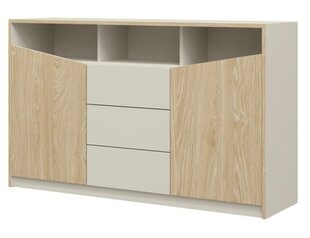 Komoda ADRK Furniture Atson, pruun/valge hind ja info | Kummutid | hansapost.ee