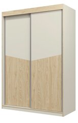 Шкаф ADRK Furniture Atson 150, коричневый/белый цена и информация | Шкафы | hansapost.ee