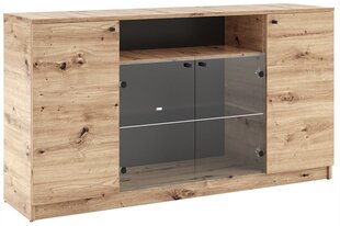 Тумба ADRK Furniture Evi I, коричневая цена и информация | Шкафчики в гостиную | hansapost.ee