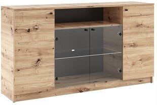 Тумба ADRK Furniture Evi I, коричневая цена и информация | Шкафчики в гостиную | hansapost.ee