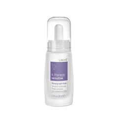 Peanahaseerum Lakmé K.Therapy Sensitive Night Drops, 30 ml hind ja info | Juuksemaskid, õlid ja seerumid | hansapost.ee