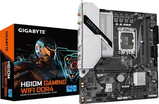 Gigabyte H610M Gaming WiFi (H610M GAMING WF DDR4) hind ja info | Emaplaadid | hansapost.ee