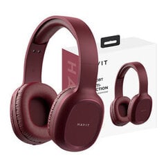Беспроводные Bluetooth-наушники Havit H2590BT PRO (красные) цена и информация | Наушники | hansapost.ee
