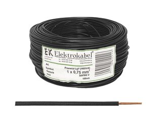 LgY|H05V-K 1x0,5 желтый кабель (100 м). цена и информация | Кабели и провода | hansapost.ee