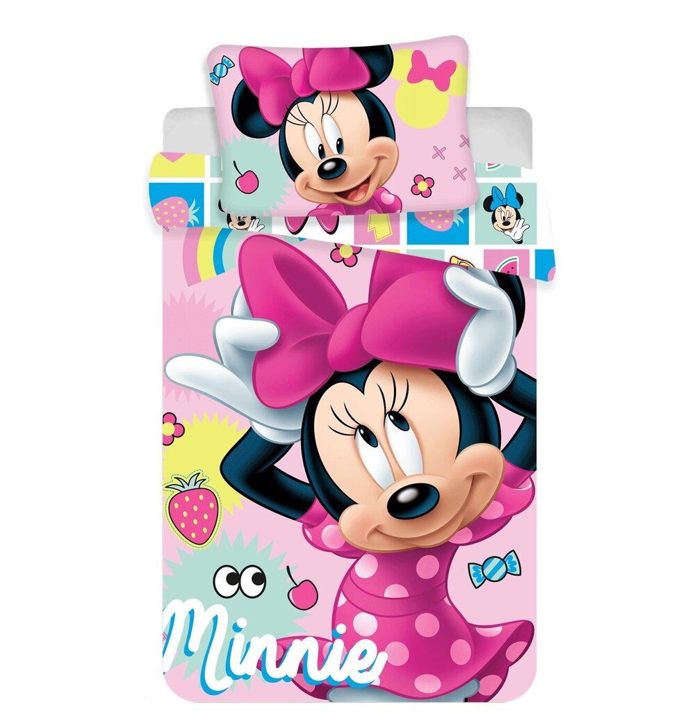 Laste voodipesukomplekt Minnie, 2-osaline цена и информация | Laste voodipesu | hansapost.ee