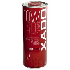 Xado Atomic Oil 10W-40 4T MA2 Red Boost, масло моторное, 1л цена и информация | Моторные масла | hansapost.ee