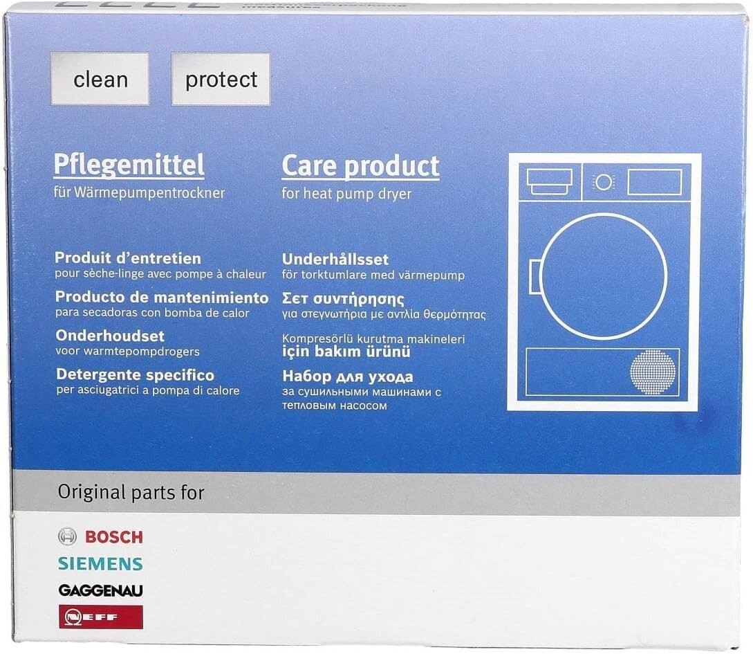 Kuivati ​​puhastusvahend Bosch 00312111, 4 x 125 ml hind ja info | Pesumasinate ja kodumasinate tarvikud | hansapost.ee