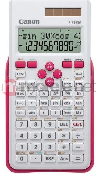 Canon kalkulaator F-715SG, valge/roosa hind ja info | Kirjatarvikud | hansapost.ee