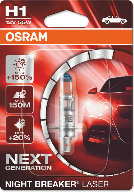 Autopirn Osram Night Breaker Laser (Next Generation) H1, 1 tk hind ja info | Autopirnid | hansapost.ee