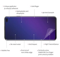 Ekraanikaitse Tellur TPU Full Glue telefonile Samsung Galaxy S10e, Läbipaistev цена и информация | Защитные пленки для телефонов | hansapost.ee