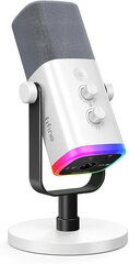 Проводной микрофон FIFINE AmpliGame AM8W с RGB-подсветкой | USB/XLR цена и информация | Микрофоны | hansapost.ee