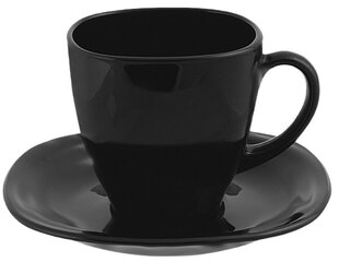 Luminarc Carine White & Black кофейный сервиз, 12 шт. цена и информация | Стаканы, фужеры, кувшины | hansapost.ee