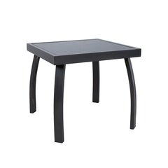 Приставной столик ARIO 44x44xH40см, серый цена и информация | Садовые столы и столики | hansapost.ee